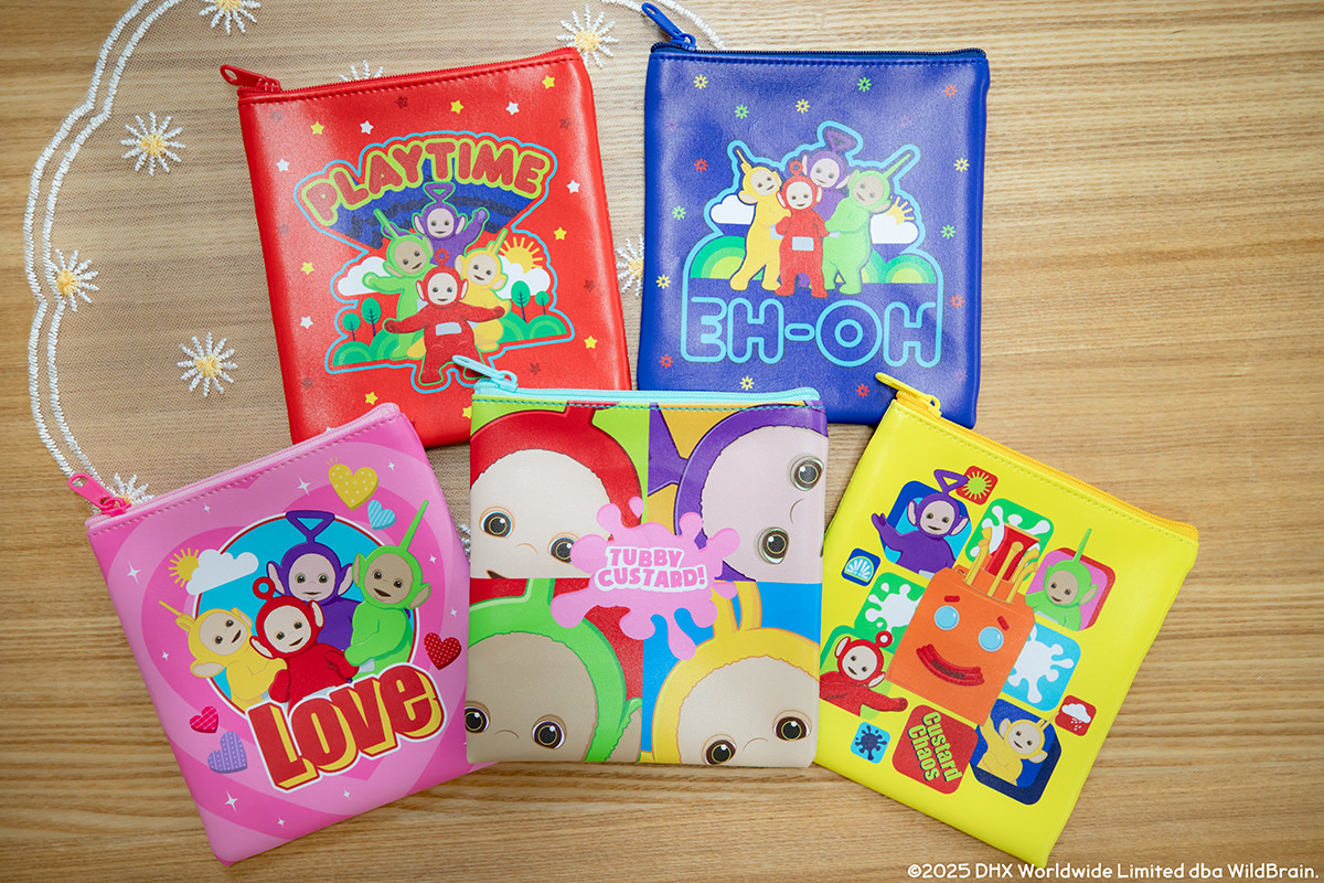 ゆ*う様 テレタビーズ ぬいぐるみ　ポップマート　黄色、赤色 2点セットです テレタビーズ ぬいぐるみ ポップマート 黄色、赤色 2点セット